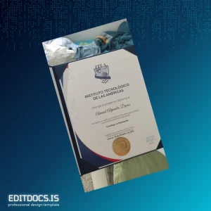Editable Dominican Republic Instituto Tecnológico de las Américas Technologist in Multimedia Template Page Preview - EditDocs