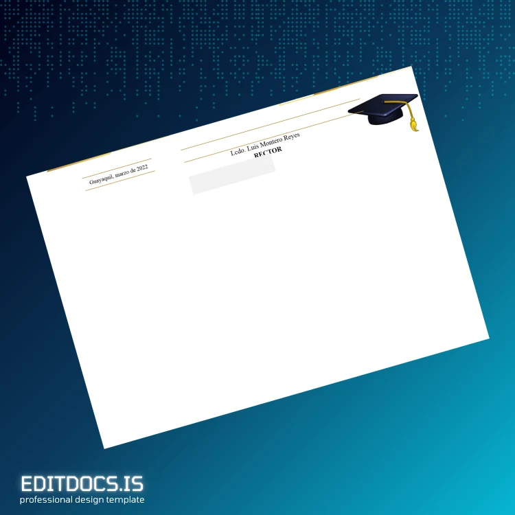 Editable Ecuador Unidad Educativa Abaris High School Diploma page 2 Page Preview - EditDocs