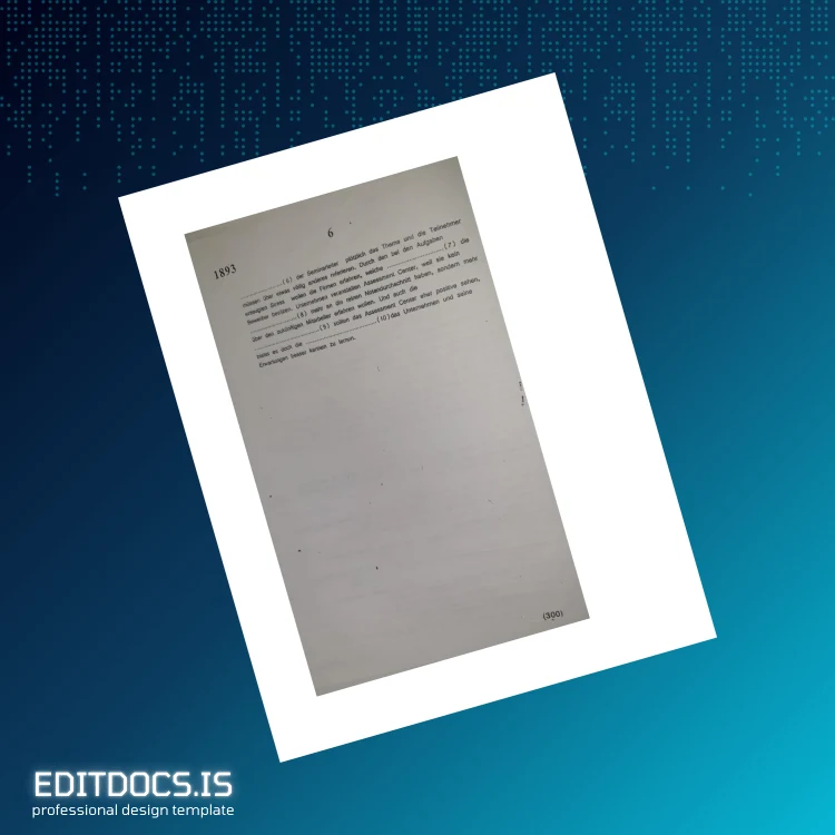 Editable Germany Advanced Diploma in German Template page 6 Page Preview - EditDocs