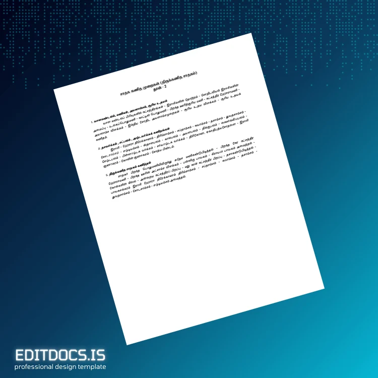 Editable India Diploma in Astrology Template page 2 Page Preview - EditDocs