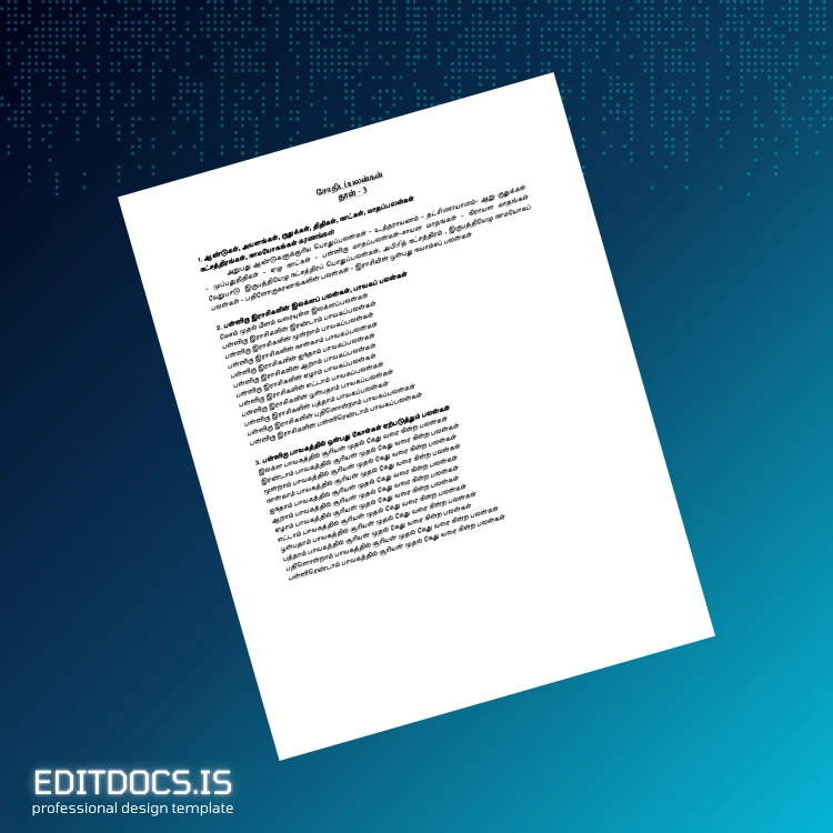 Editable India Diploma in Astrology Template page 3 Page Preview - EditDocs