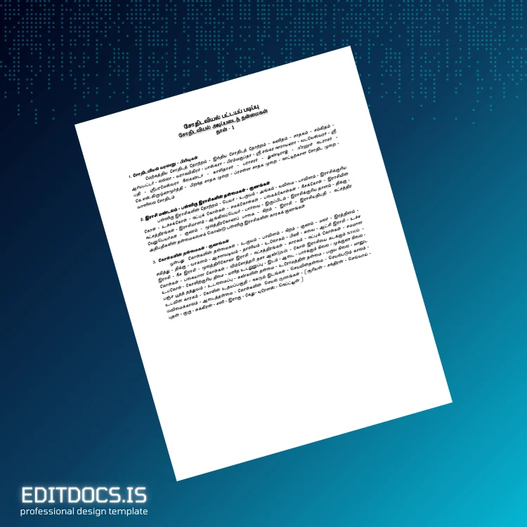 Editable India Diploma in Astrology Template Page Preview - EditDocs