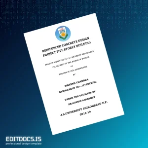 Editable India J.S. University Shikohabad Diploma in Civil Engineering Template Page Preview - EditDocs