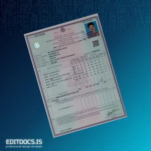 Editable India JSS Polytechnic Nanjangud Diploma in Mechatronics Template Page Preview - EditDocs