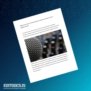 Editable India NIMS University Post Graduate Diploma in Broadcast Journalism Template Page Preview - EditDocs