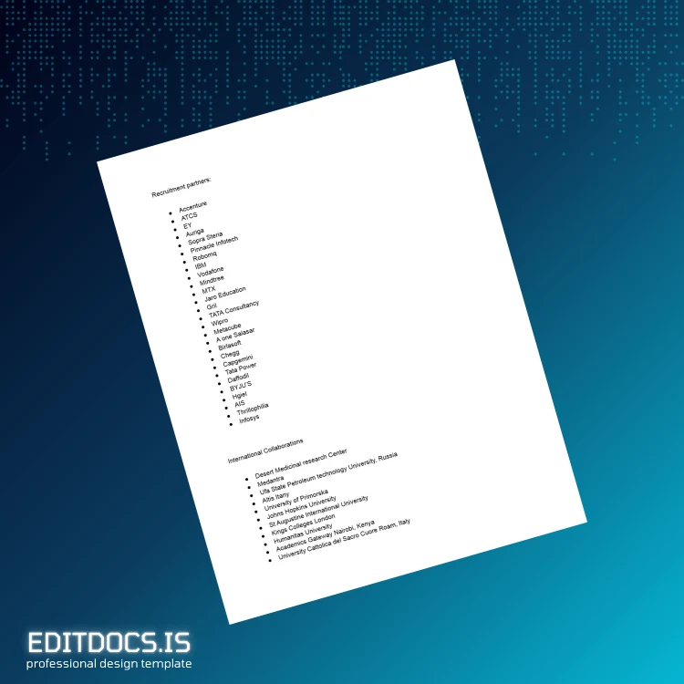 Editable India NIMS University Post Graduate Diploma in Broadcast Journalism Template page 3 Page Preview - EditDocs