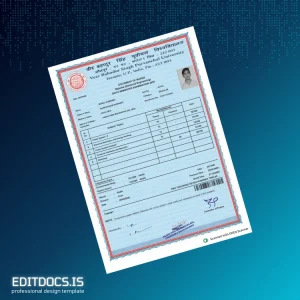 Editable India VBS Purvanchal University Diploma in Electrical Engineering Template Page Preview - EditDocs