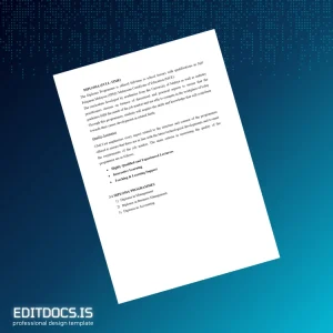 Editable Malaysia University of Malaysia Diploma in Management Template Page Preview - EditDocs