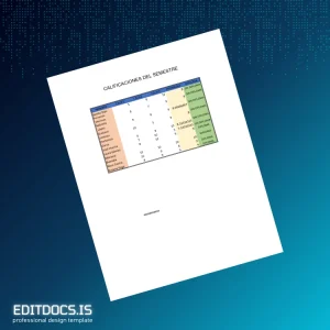 Editable Mexico AOMR Diploma Template Page Preview - EditDocs