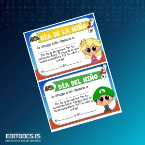 Editable Mexico Certificate of Participation Template Page Preview - EditDocs