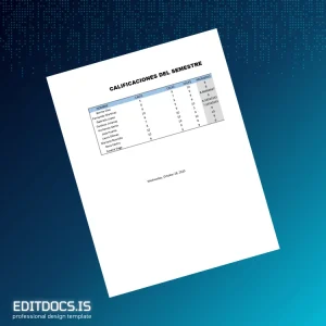 Editable Mexico RMMG Diploma Template Page Preview - EditDocs