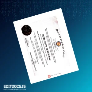 Editable Philippines Dao de Oro State College Bachelor of Secondary Education Major in English Diploma Page Preview - EditDocs