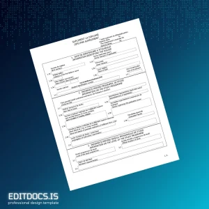 Editable Romania University Supplement Diploma Template Page Preview - EditDocs