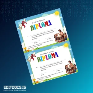 Editable Spain Diploma in Religious Studies Template Page Preview - EditDocs
