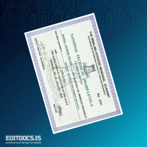 Editable Tanzania Mwalimu Nyerere Memorial Academy Ordinary Diploma in Procurement and Supply Page Preview - EditDocs