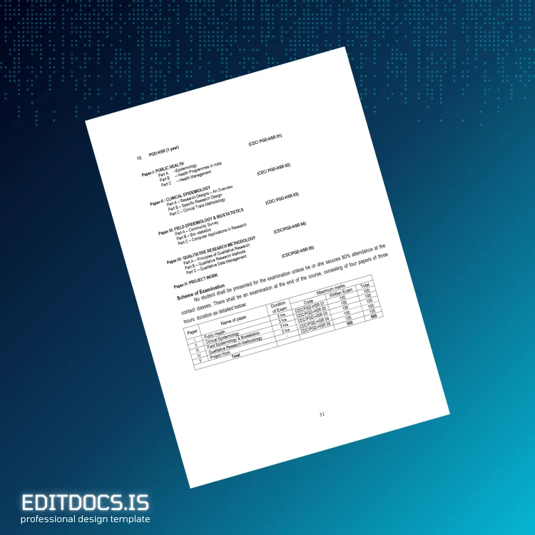 Editable UK Postgraduate Diploma in Adolescent Care and Counseling page 5 Page Preview - EditDocs