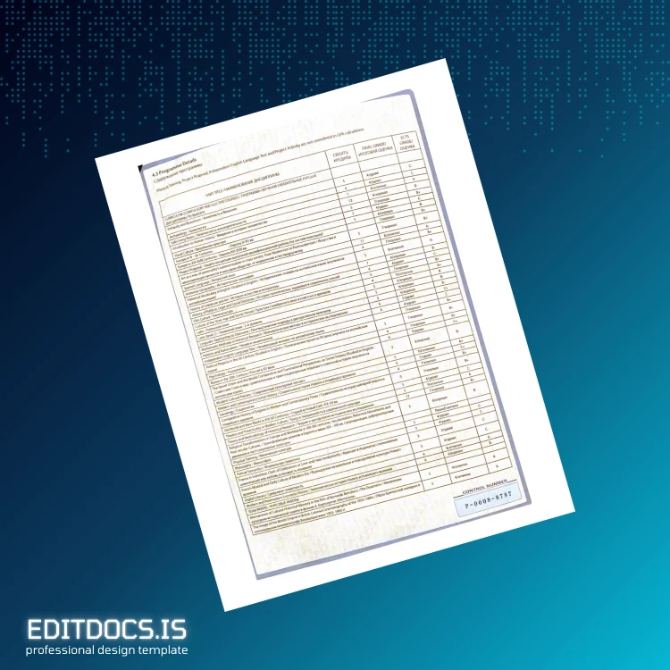 Editable USA National Research University Bachelor of Arts in History Template page 2 Page Preview - EditDocs