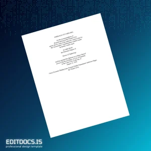 Editable USA Universitatus Committeeatum e plurbis unum Doctor of Thinkology Diploma Page Preview - EditDocs